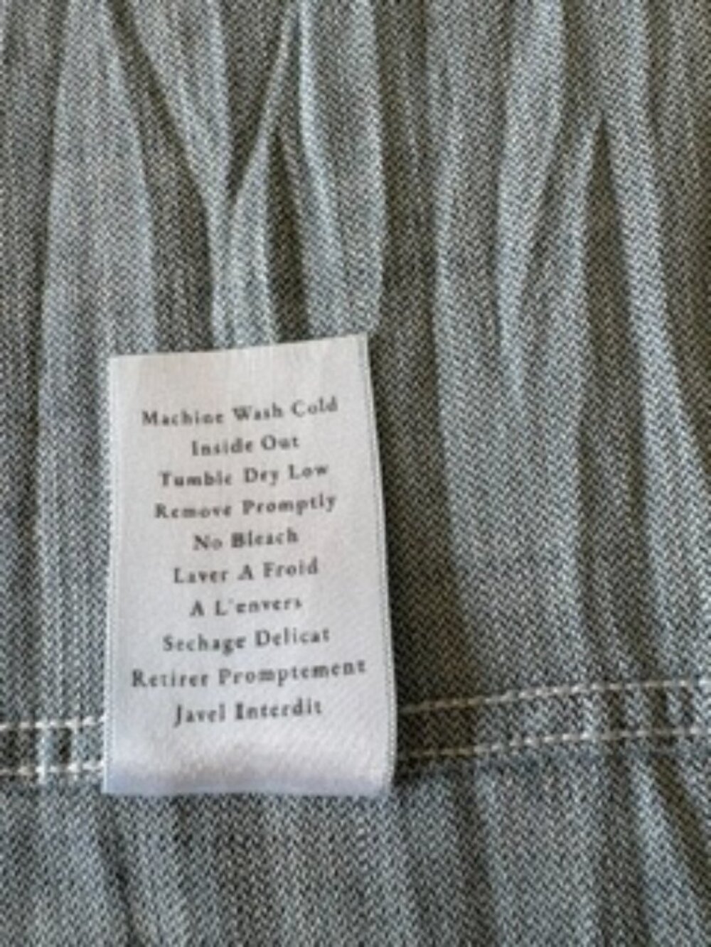 NWOT Frank & Eileen Blue Denim Button Down Mary Dress - Medium - Picture 13 of 13